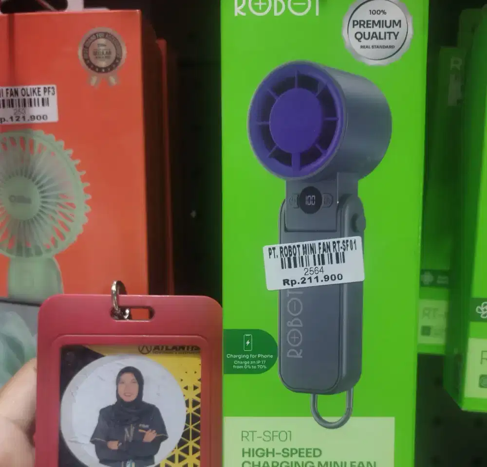 ROBOT MINI FAN RT-SF01