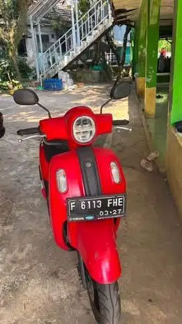 Dijual motor second Fazzio merah 2022