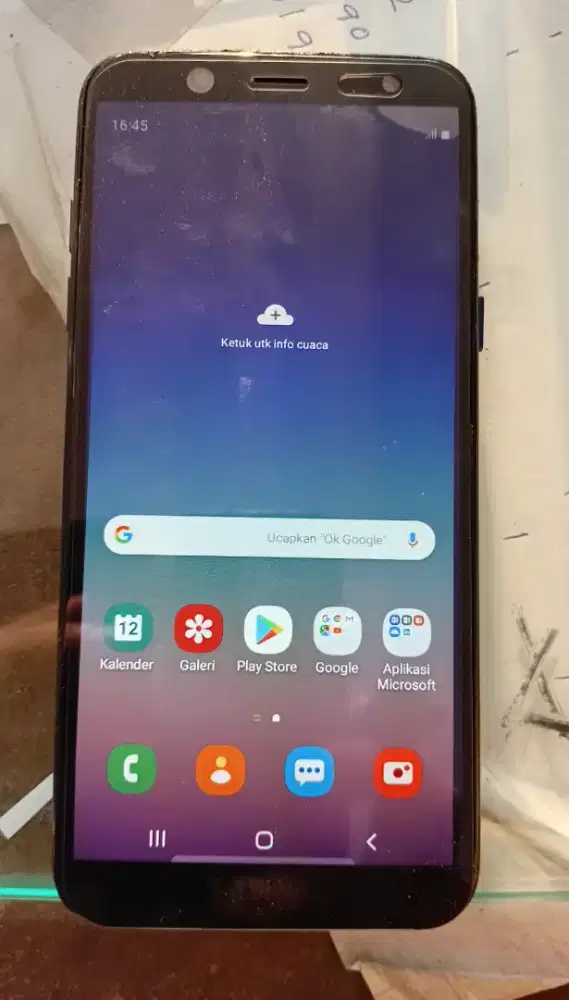HP samsung A6  thn 2018