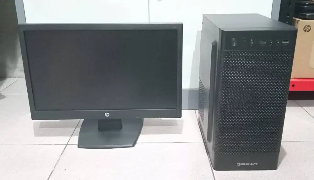 PC Core i5 8500 Monitor 19 Inch Siap Pakai