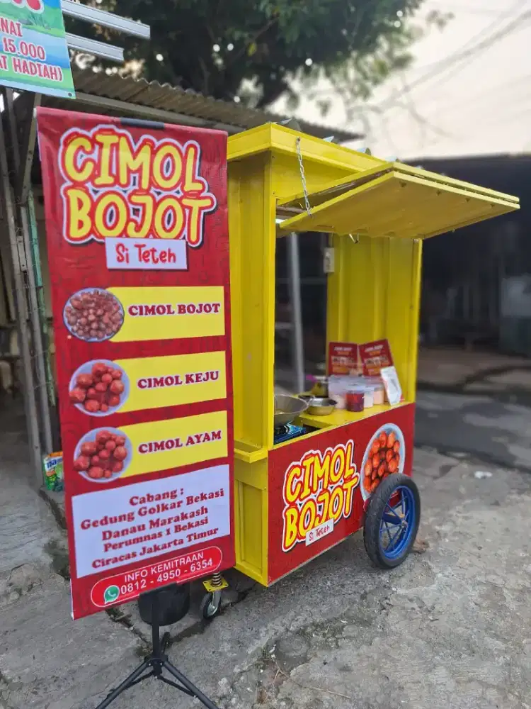 Dicari karyawan laki laki untuk jualan cimol streetfood