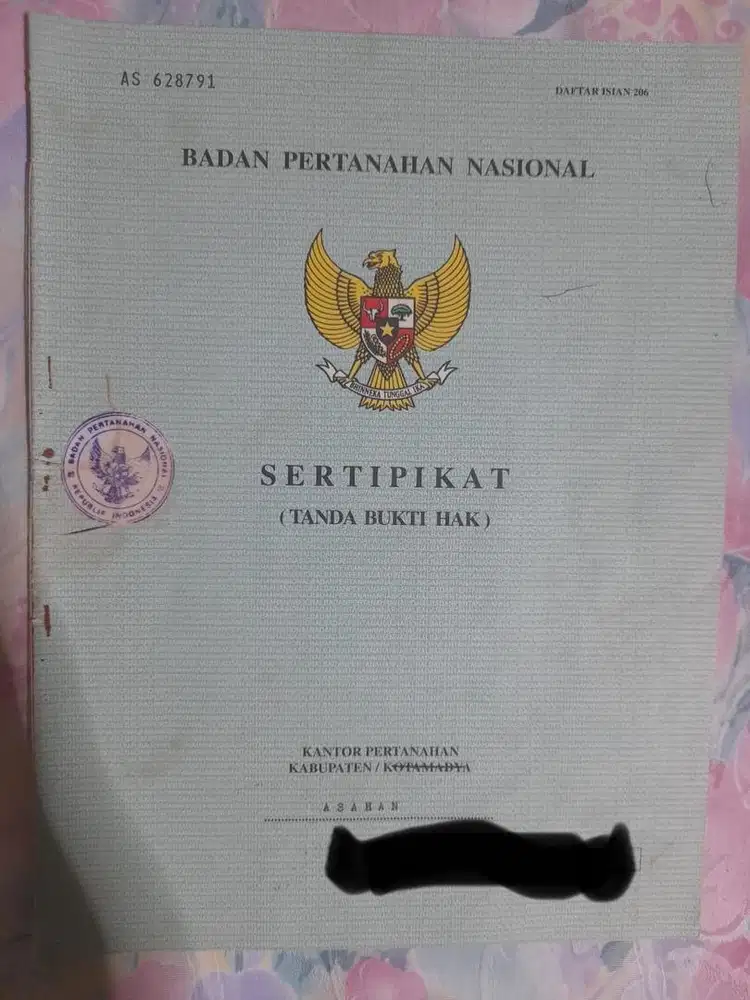 Dijual rumah SHM