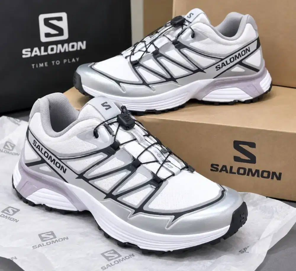 Dijual: Sepatu Original Salomon – White/Grey