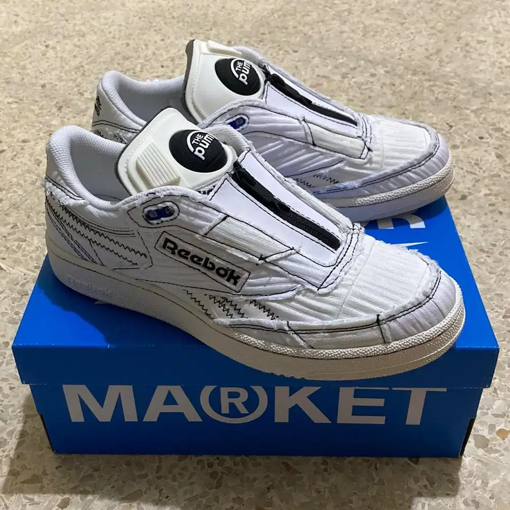 Reebok Club C 85 Pump x Market - White - Size 42