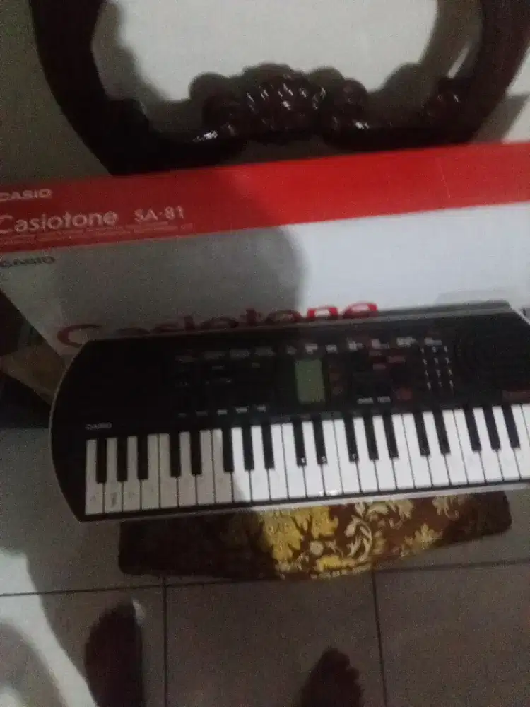Jual alat musik bekas mini keyboard casio 80 rp 700 rb nego tipis