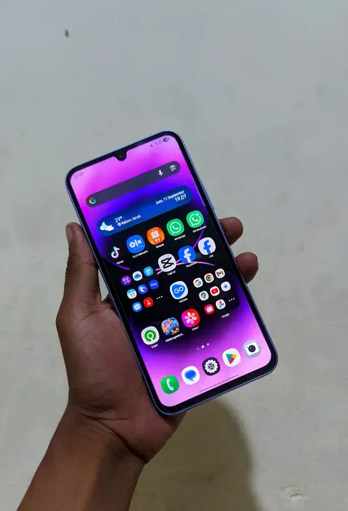 Samsung A34 fulset 5G Ram 8+8/256gb ada minus