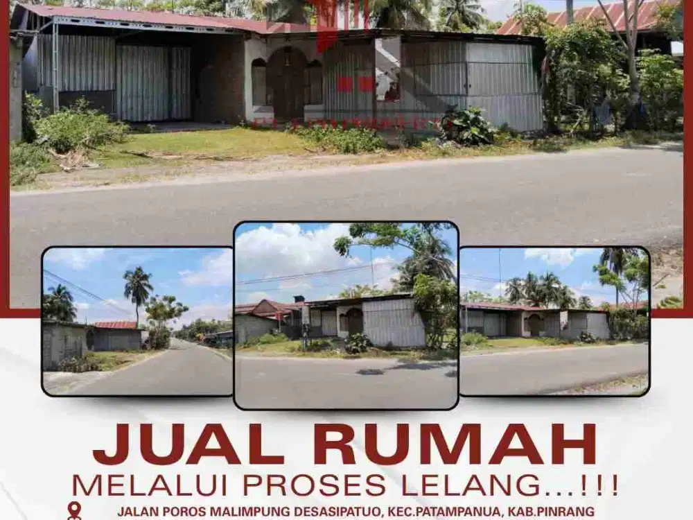 jual murah rumah melalui lelang negara