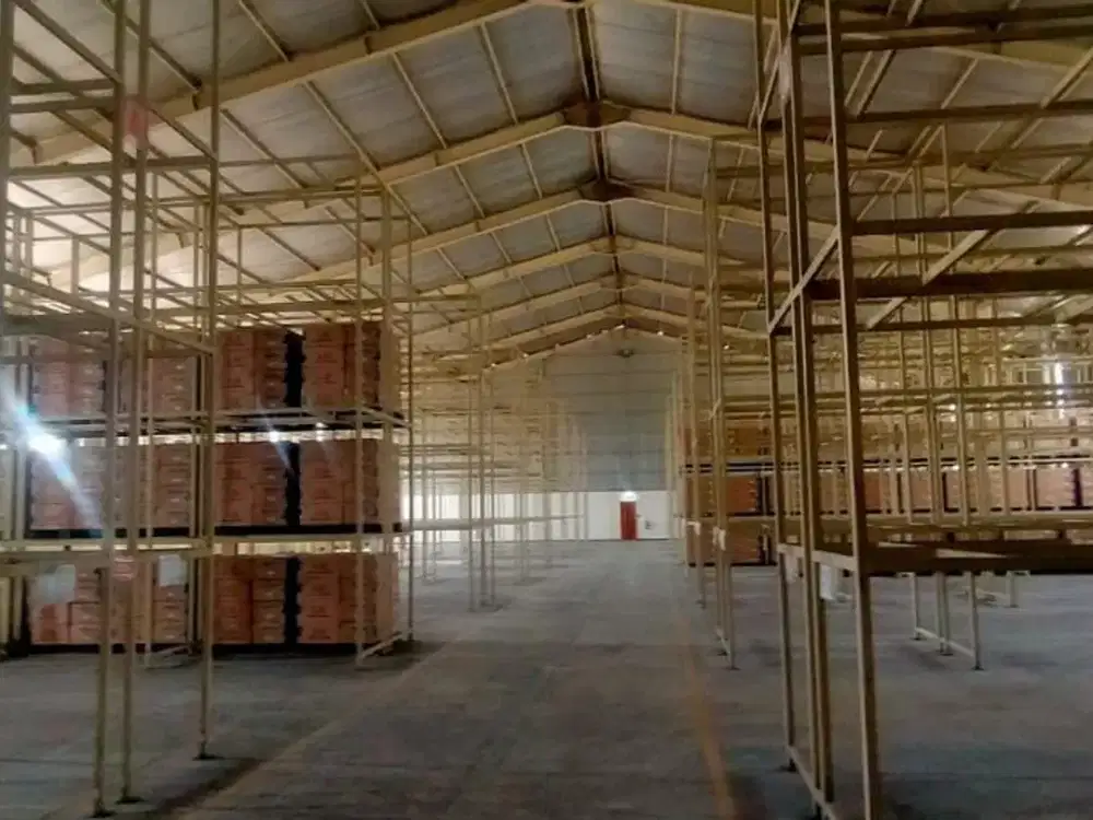 Dijual Cepat Gudang Ex. Pabrik Cat Siap Produksi