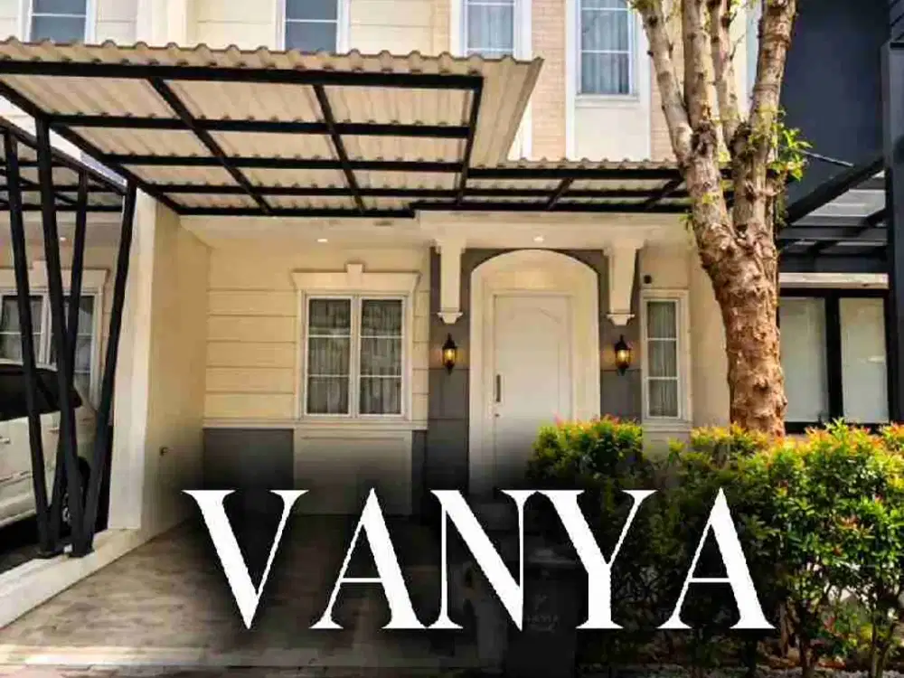 Disewakan rumah di vanya park bsd