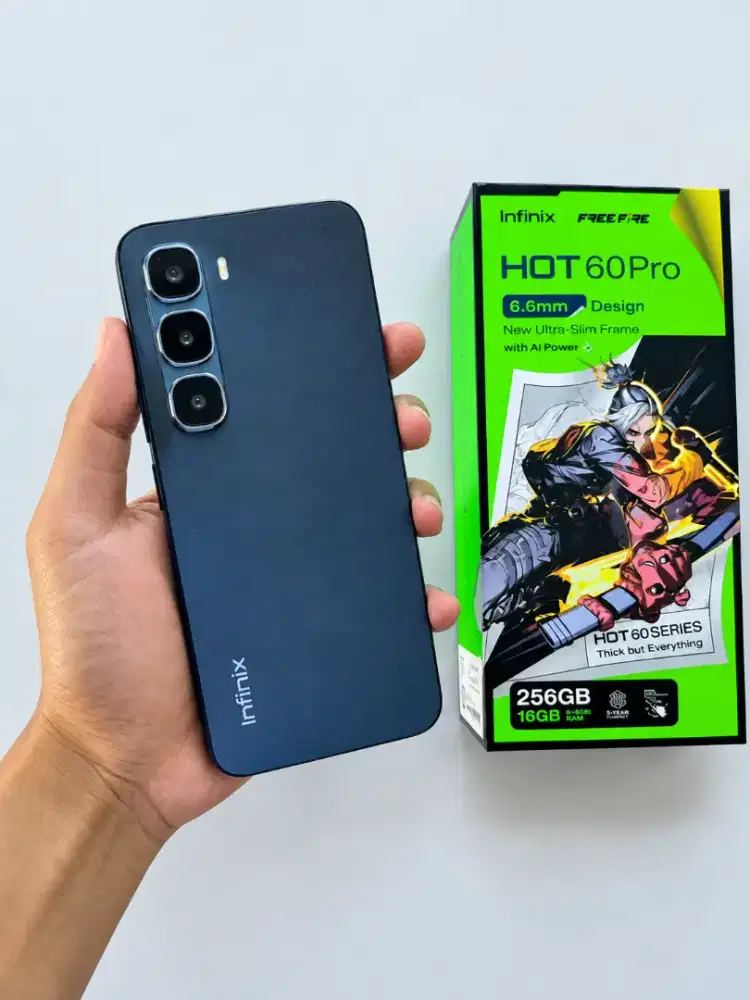 Hp Infinix hot 60 pro Ram 8+8 16gb /256