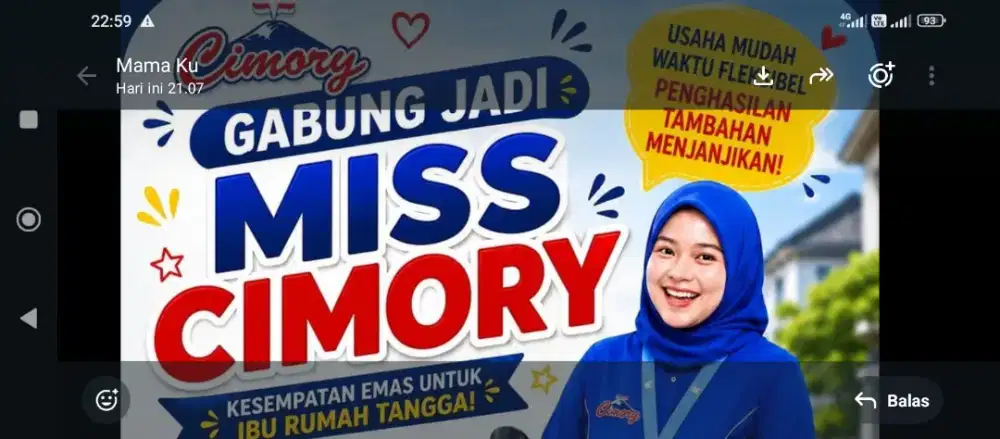 Dicari ibu rumah tangga yg cari pekerjaan