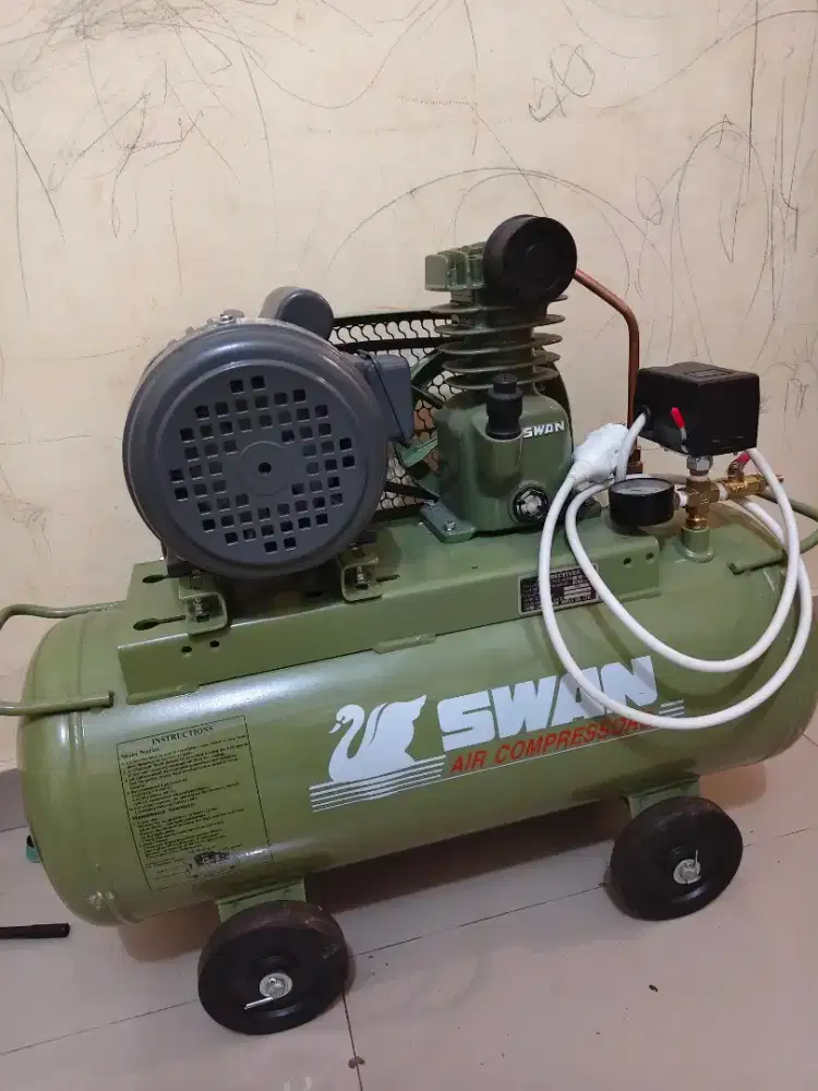 Kompresor swan 1/4 HP kondisi baru, salah beli