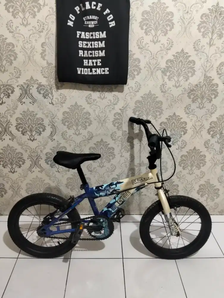 Wimcycle sepeda BMX anak ukuran 16 untuk umur 4 sampai 7 tahun