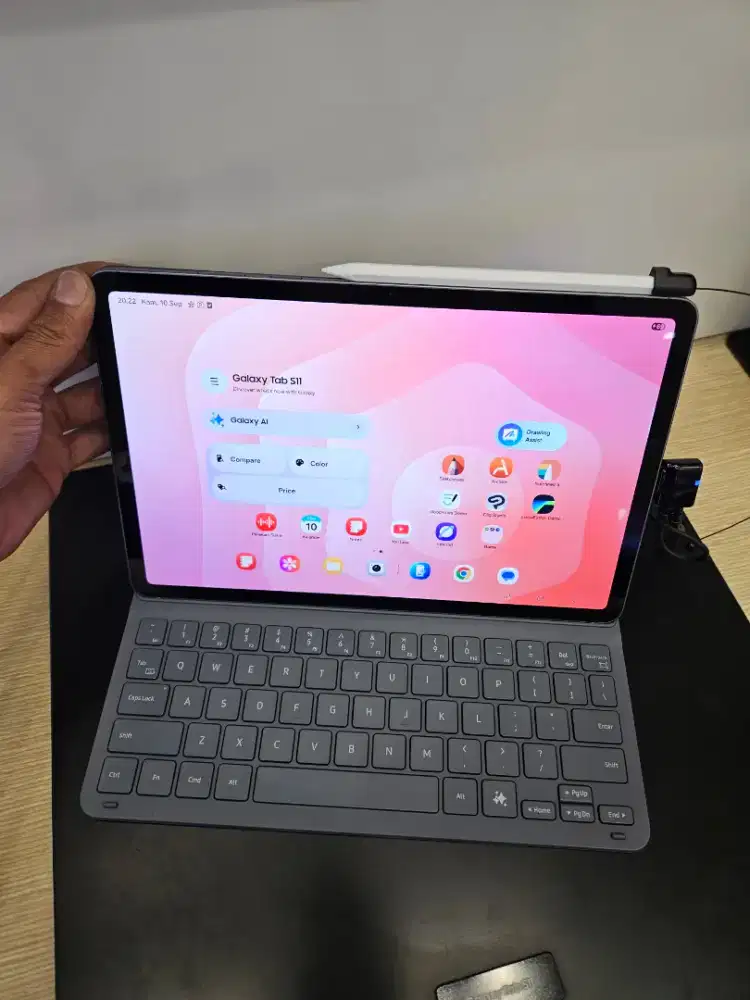 SAMSUNG TAB S10 LITE 5G GRATIS KEYBOARD COVER ORIGINAL & SPEAKER HIFI