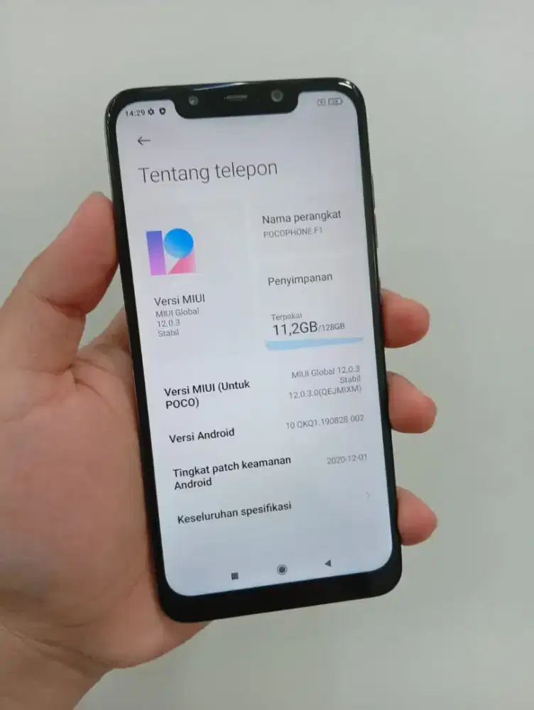 Pocophone f1 6/128 mulus, resmi