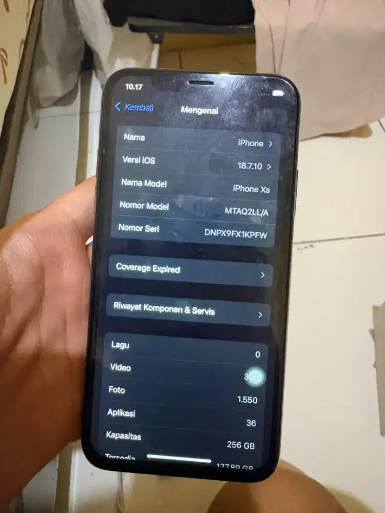 Jual Iphone Xs 265 Inter