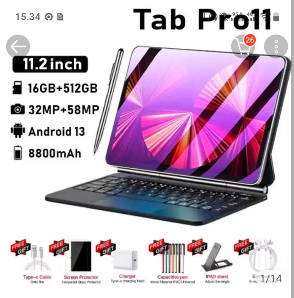 Tablet baru android