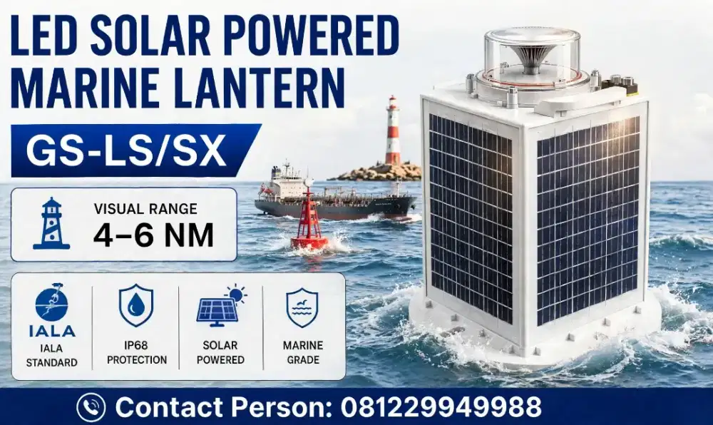 Lampu Navigasi Laut Type GS-LS/SX 4-6 NAUTICAL MILE