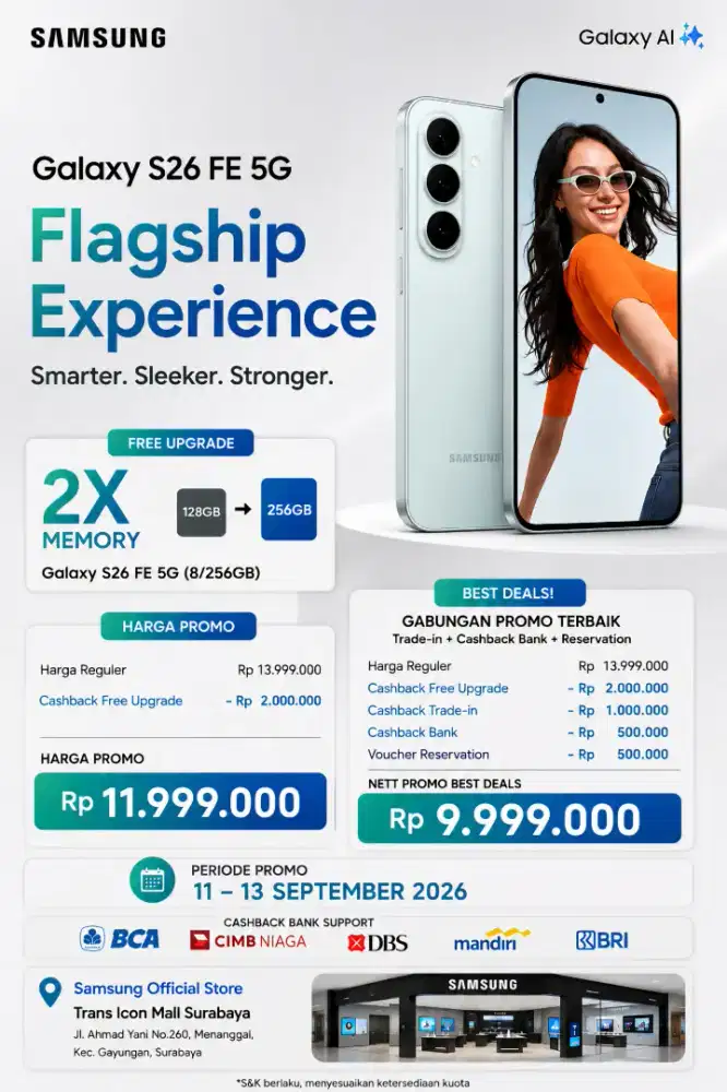 SAMSUNG GALAXY S26FE