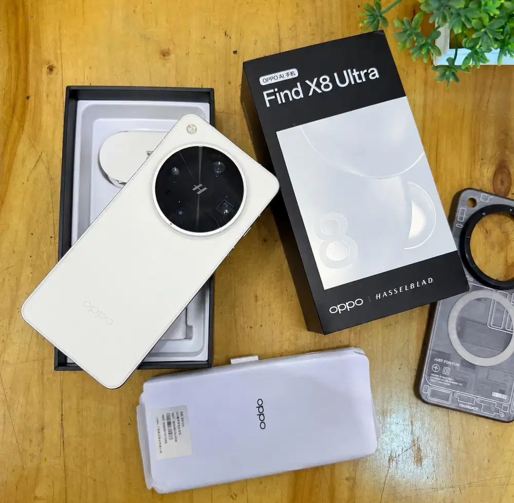 Oppo Find x8 Ultra 5G 12/256GB White CN Super Mulus Pajak resmi