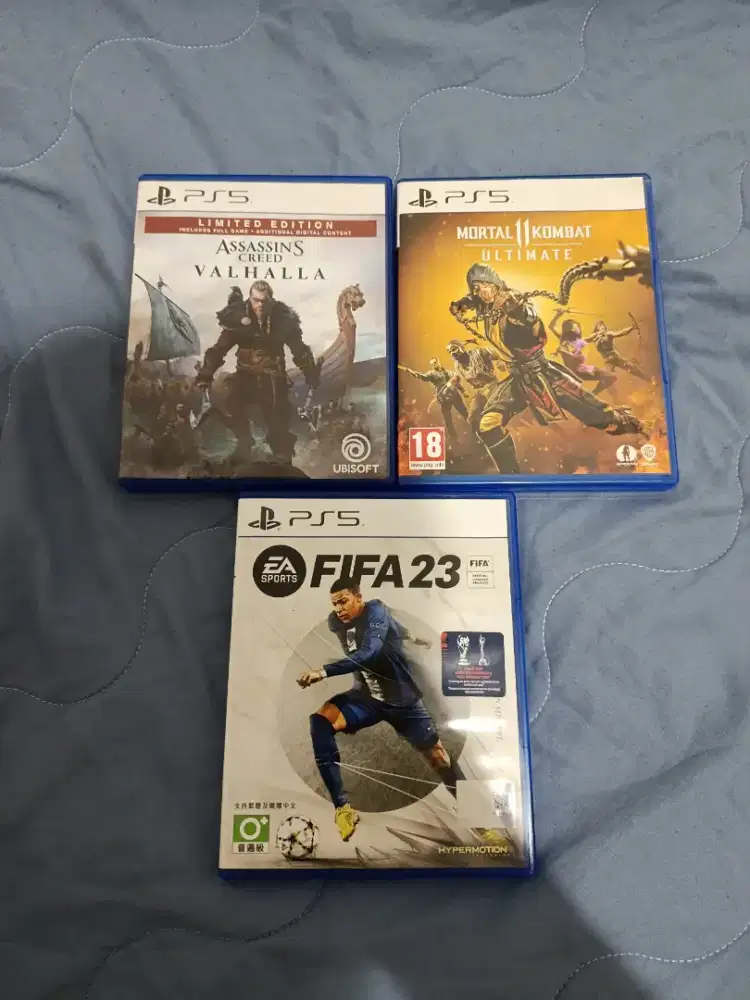 BD Kaset PS5 Mortal kombat valhalla Fifa23