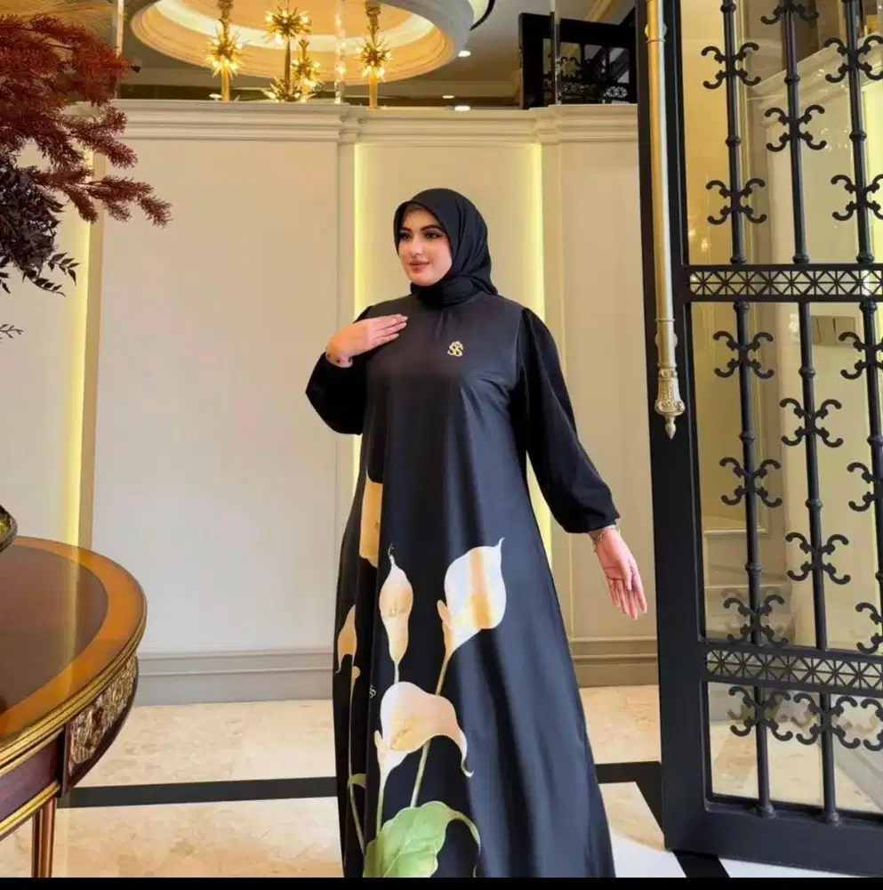 Ready Baju abaya shella saukia baru , dan ORi harga bisa nego