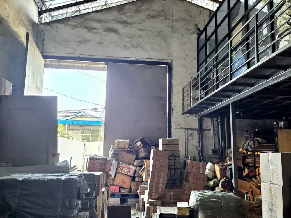 Dijual Gudang SHM Ada Kantor di Kosambi Permai Dadap Tangerang