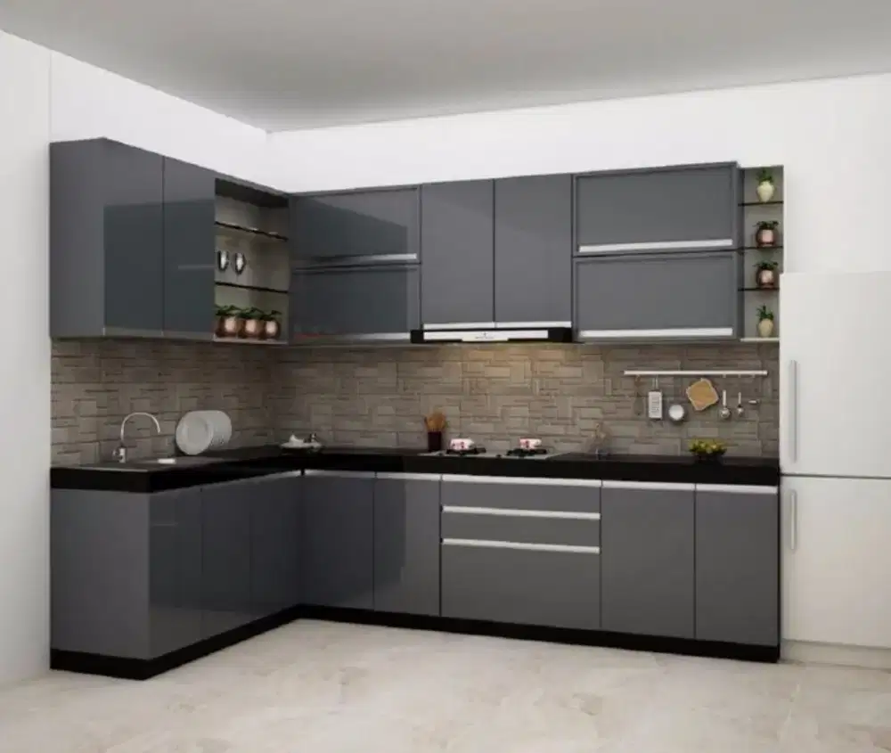 Kitchen set minimalis kitchen set murah kitchen