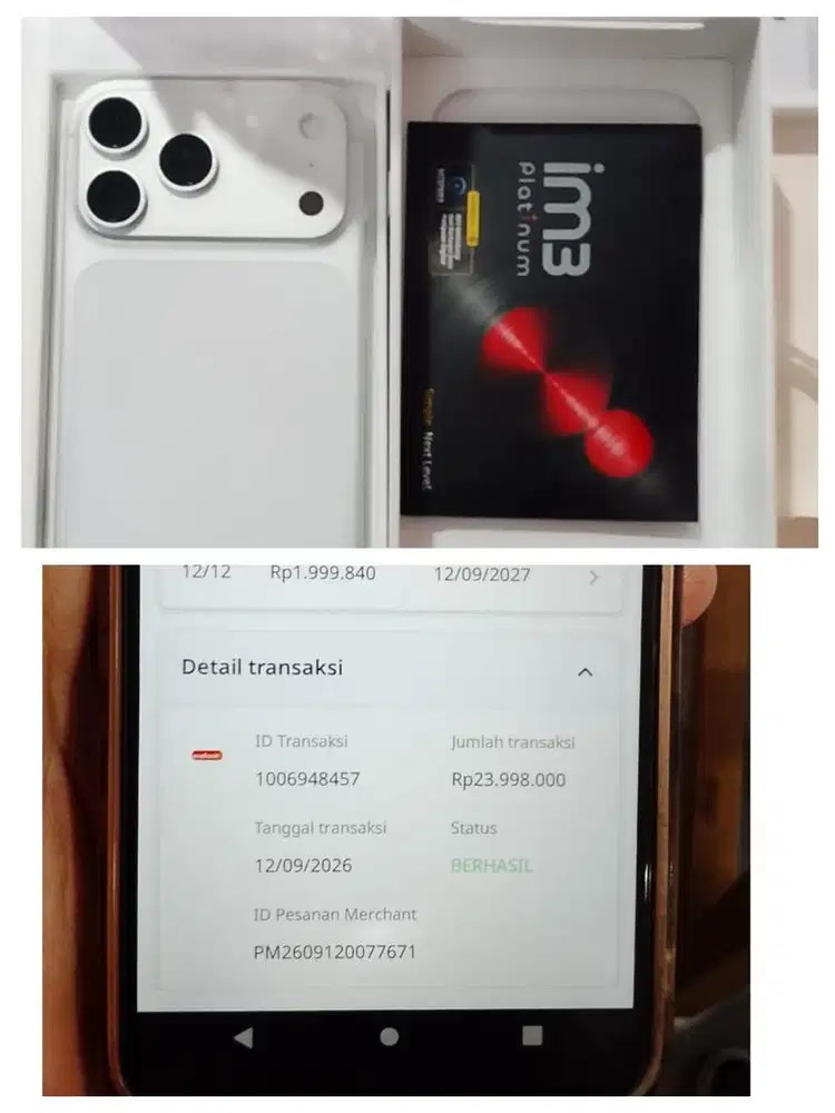cicilan 24bln tanpa dp proses cepat 5 menit acc iphone 17 pro