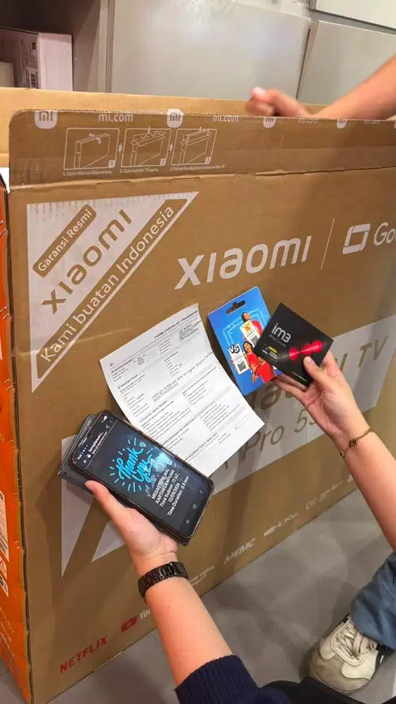 cuma 154ribu/bln xiaomi Google TV 43inc A Pro UHD