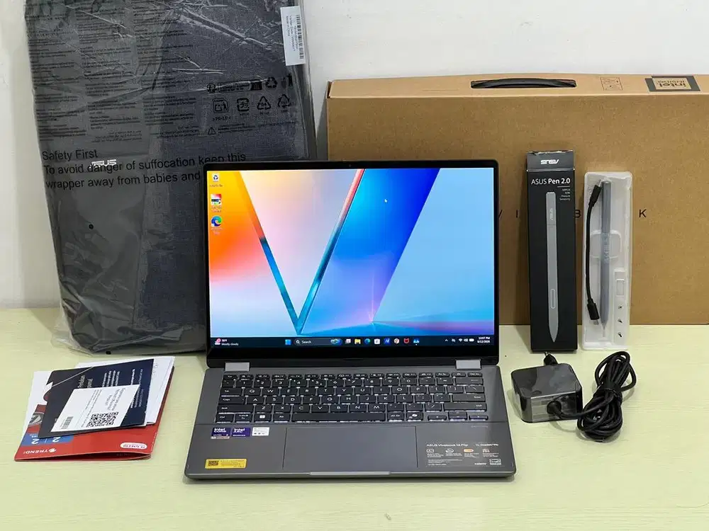 Asus VivoBook Flip 14 OLED TouchScreen Ultra 5-266V 16/512 GB Garansi