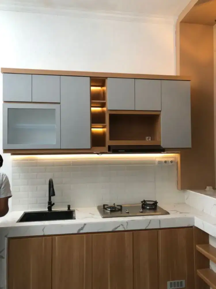 Kitchen set minimalis kitchen set murah kitchen set minimalis kitchen