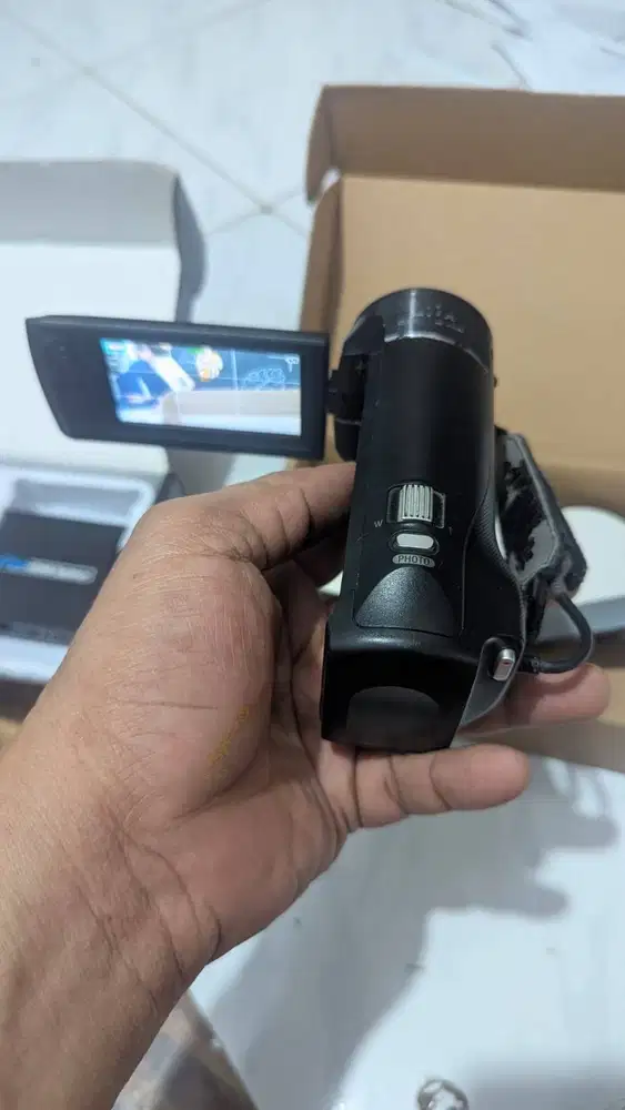 Sony cx440 handycam normal, bedanya sama cx405 ini sudah wifi nfc