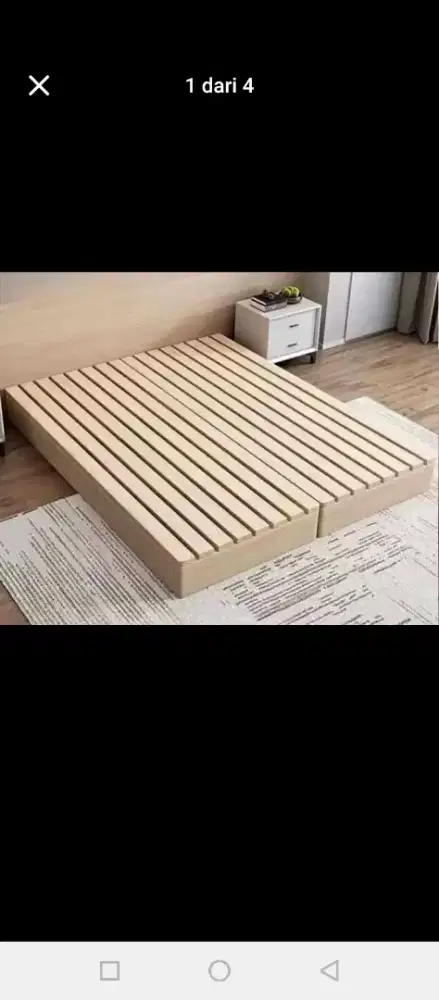 dipan alas tempat tidur