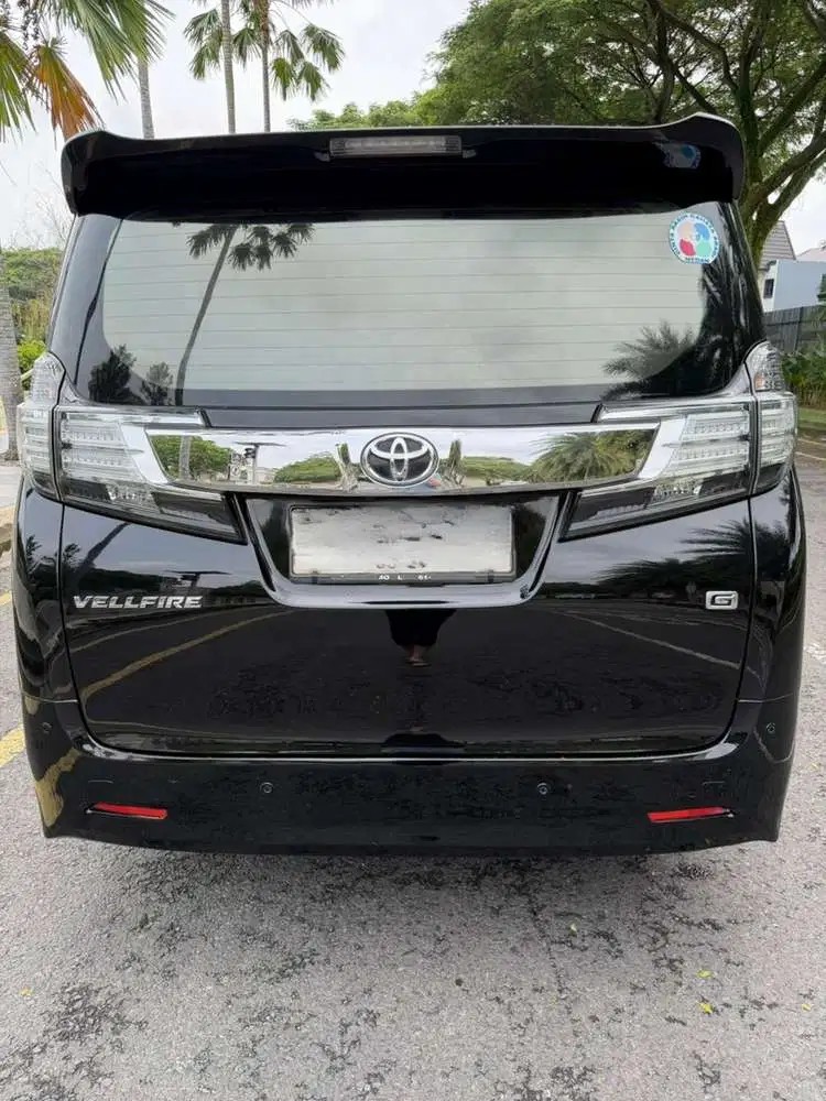 Toyota Vellfire 2015 Bensin