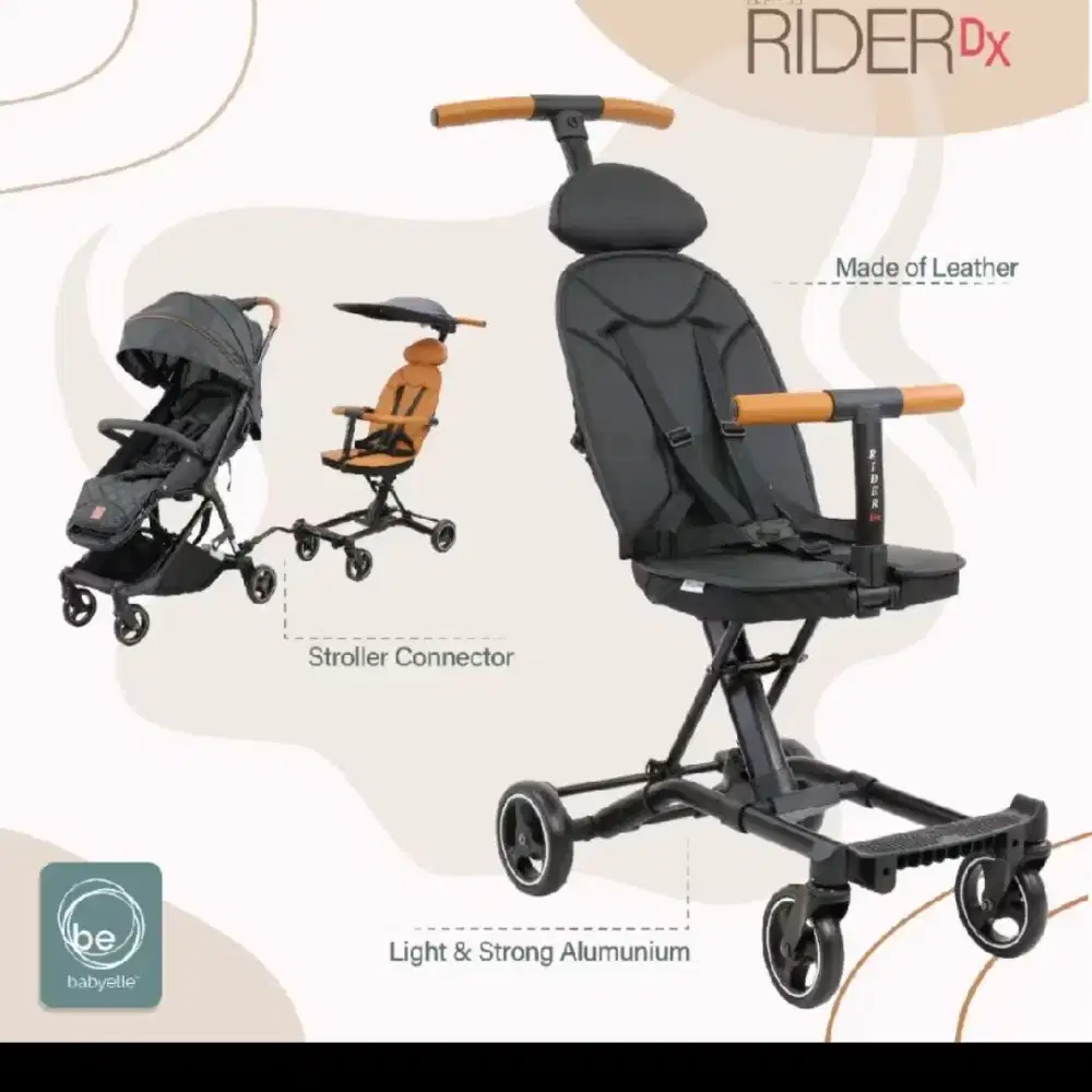 STROLLER BABYELLE BABY ELLE RIDER DX 1799 deluxe