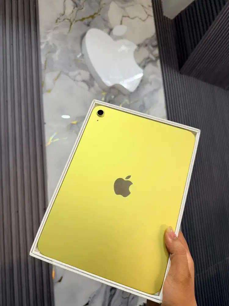 iPad 11 128 Wifi Only Yellow iBox BH 100% Siklus 38 On Februari 2027