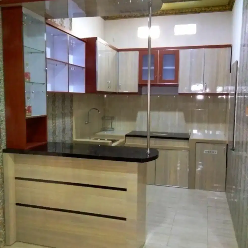 Kitchen set minimalis permeter