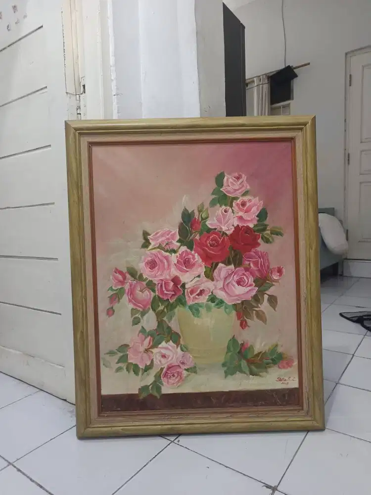 Lukisan karya ibu stella