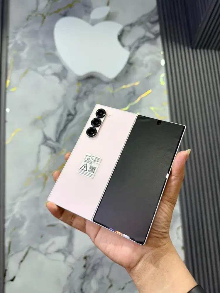 Samsung Fold 6 Pink 12/256 SEIN Lengkap Mulus Normal Siap Pakai