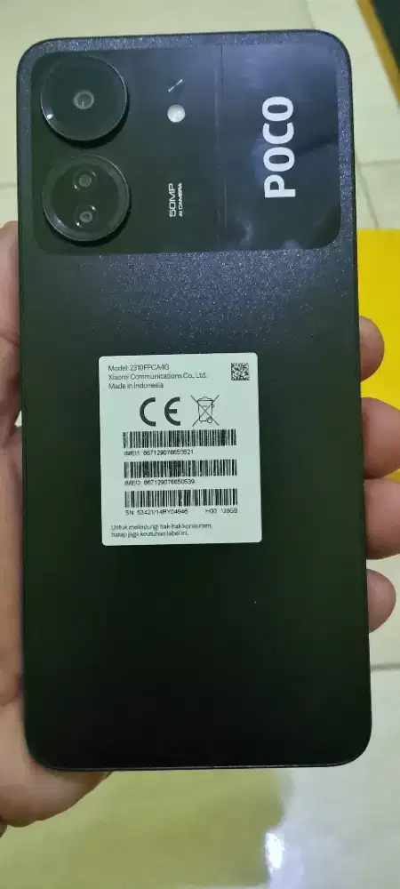 Di jual hp Poco c65 ram 6/128