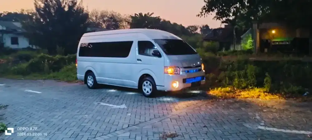 Sewa hi ace comuter dan driver