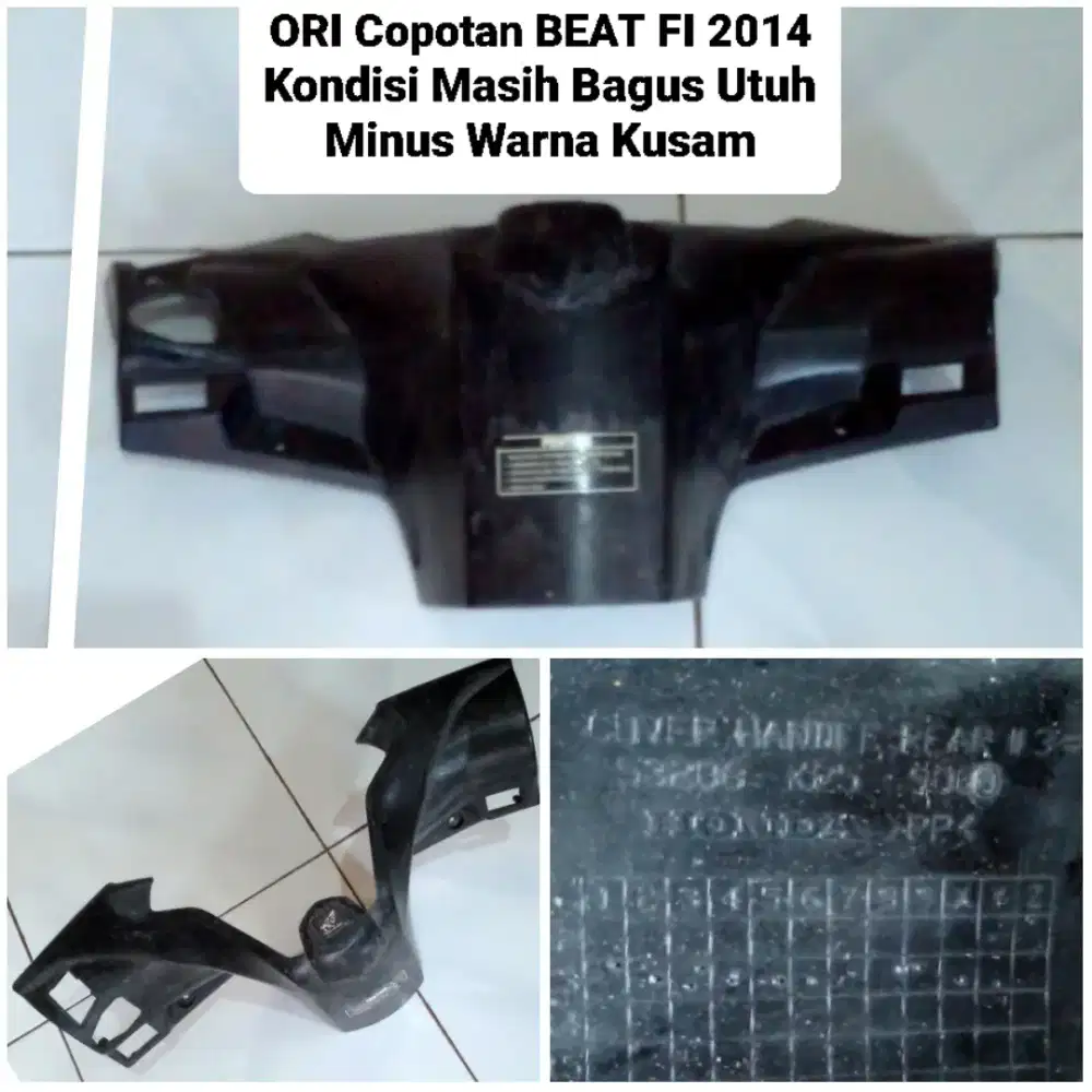 Cover setang belakang ORI copotan Beat 2014