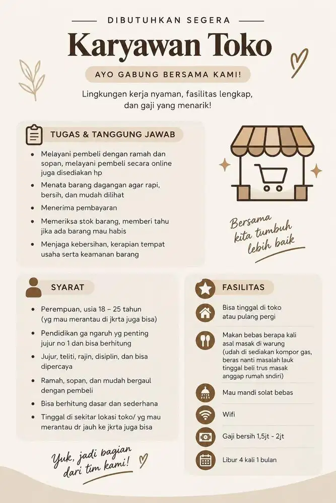 LOWONGAN UNTUK DI JAKARTA