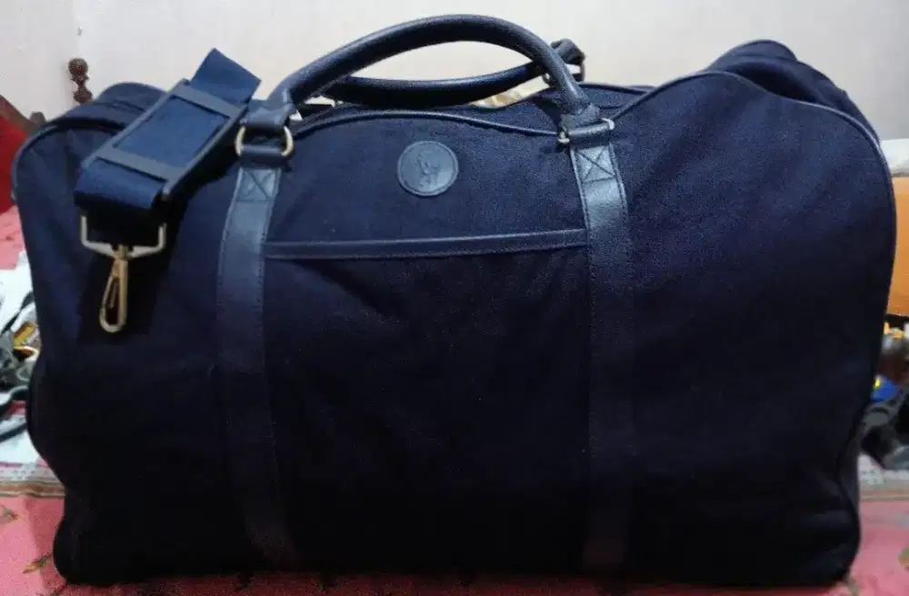 Ralph Lauren Polo Duffel Travel Bag Vintage