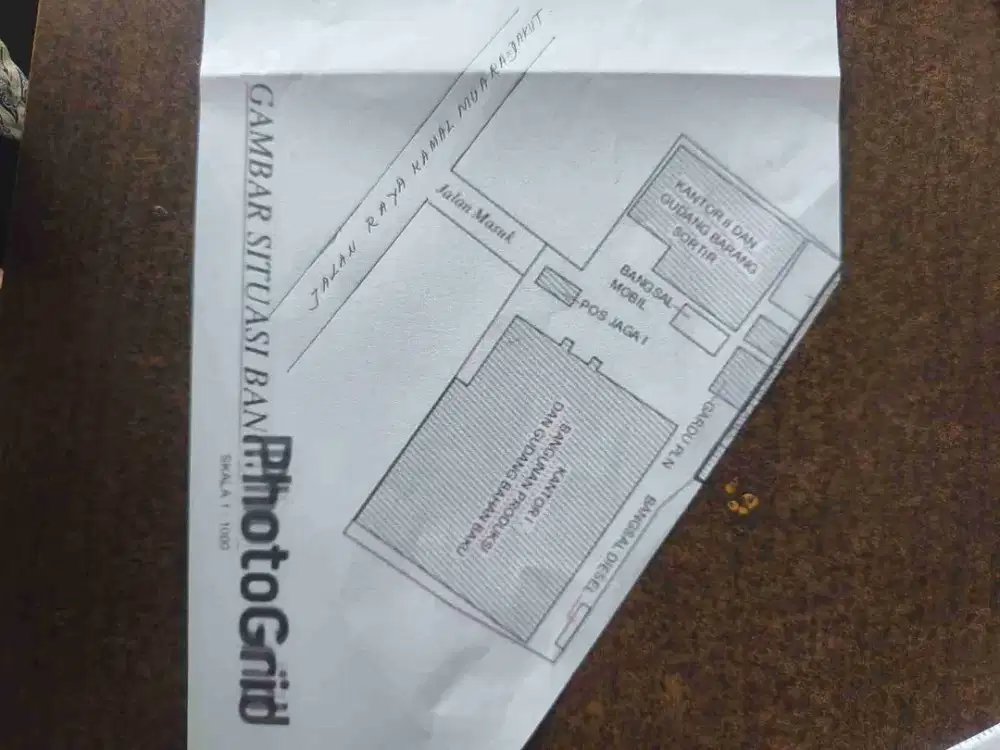 Di Jual Eks Pabrik Garmen