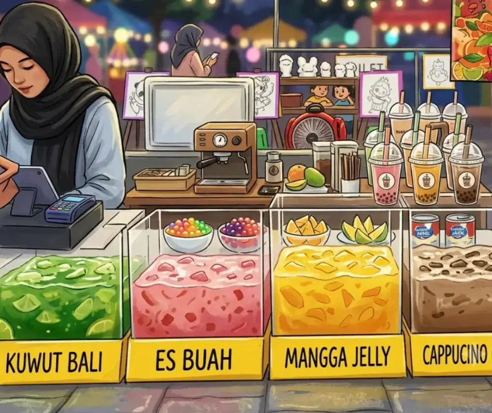 Dibutuhkan Crew Minuman Kekinian