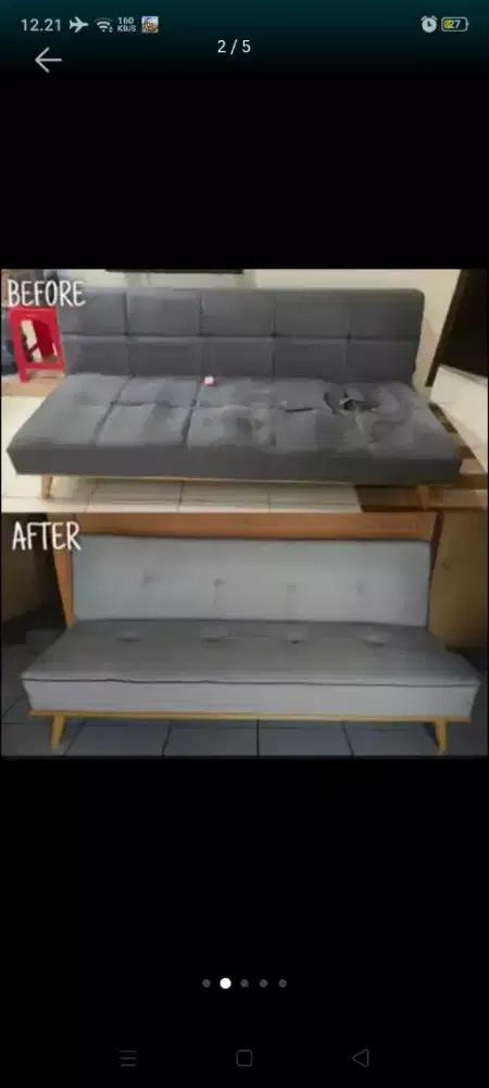Jasa reparasi sofa bed