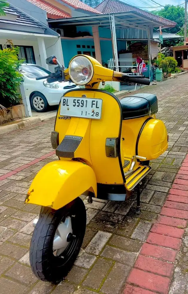 Vespa Excel 1988 Original Surat Lengkap BPKB STNK Plat Panjang⁠