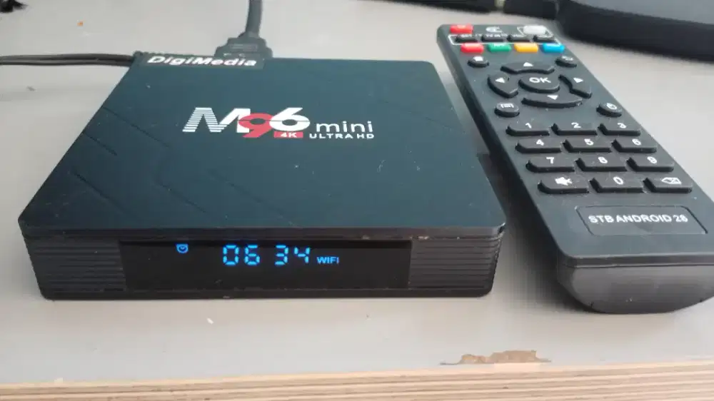 STB ANDROID M96 MINI - RAM 2/16 OS 9 ULTRA HD
